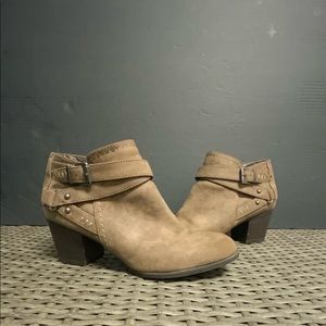 Brown Booties Sz. 8 1/2